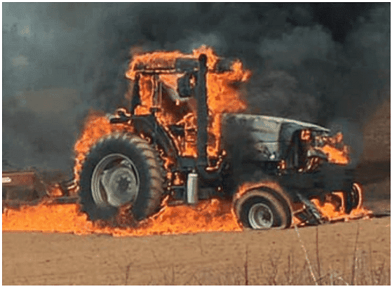 Maintain Your Equipment to Prevent a Costly Tractor Fire